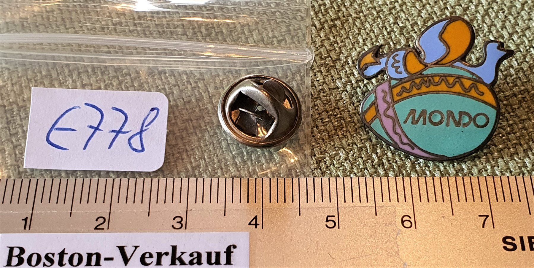 Spille: E778 - Pin Mondo - Osterei – Usato da Reinach BL venduto da Boston-Verkauf 2