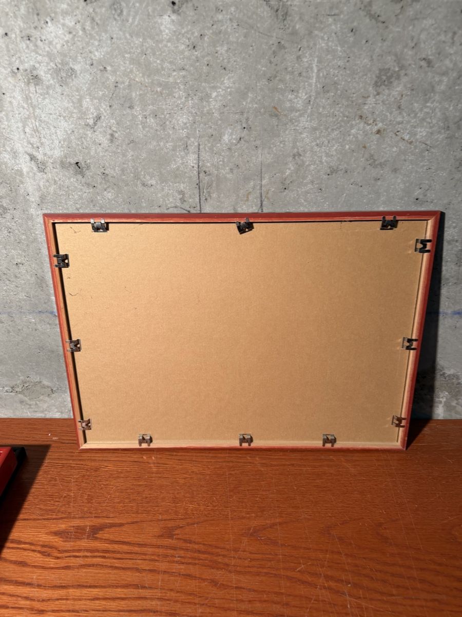 Gemälde: Drawing Le Bourg de St-Prex Framed  – Gebraucht aus Lausanne von vas_cdb2 6