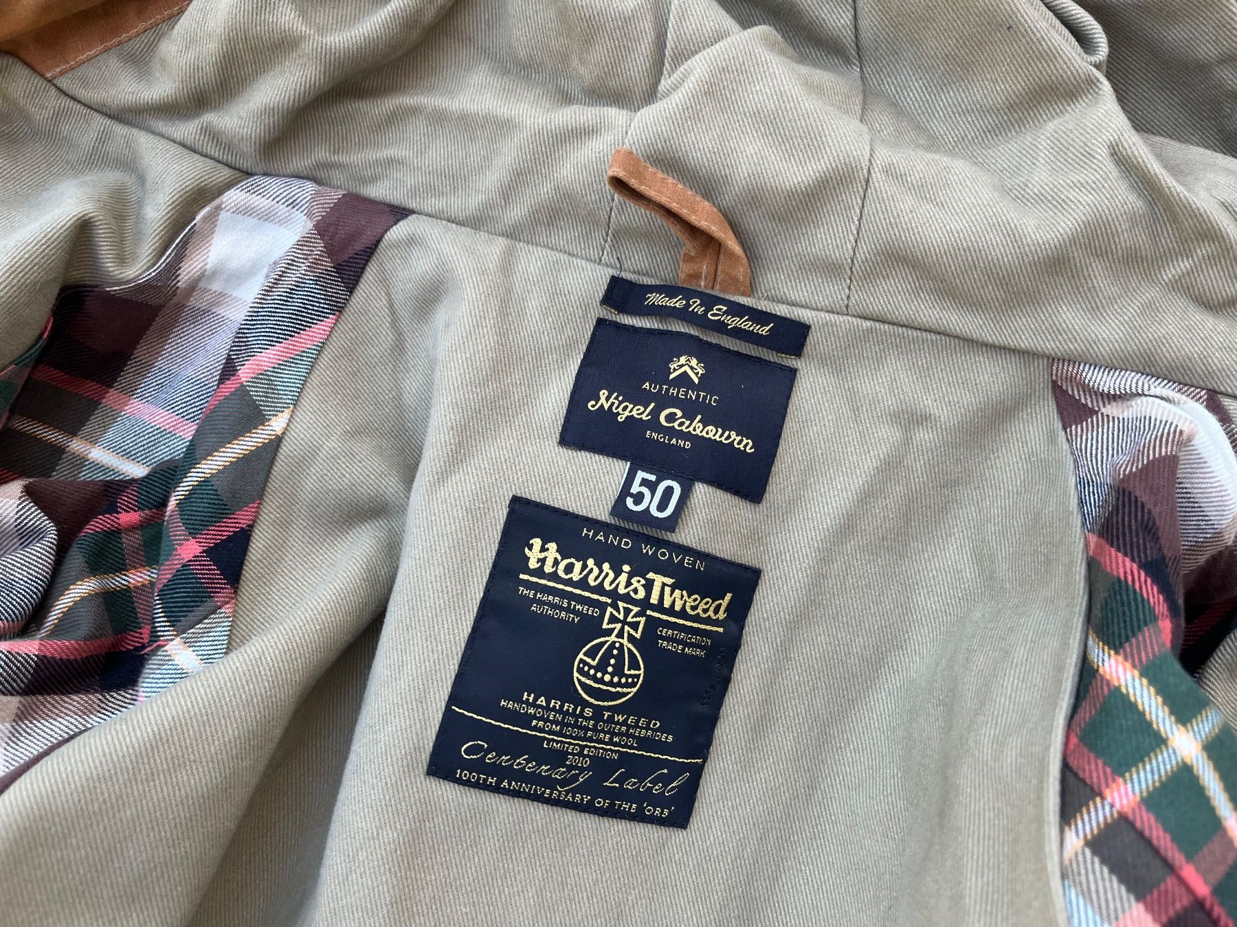 Giacche: Nigel Cabourn Parka Harris Tweed – Usato da Bottmingen venduto da Puffsack 2