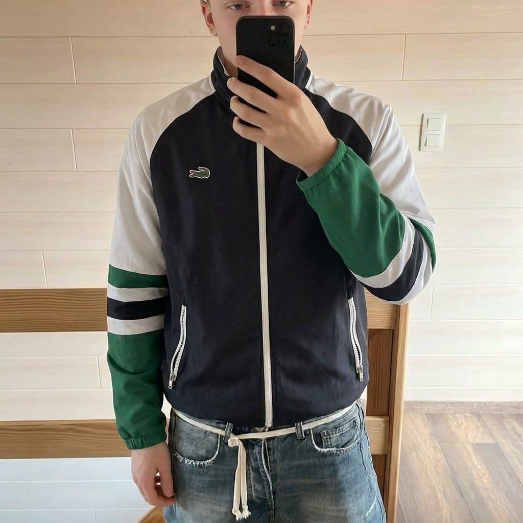 Lacoste Jacken: Lacoste Vintage Trackjacket Black – Gebraucht aus Wald ZH von Drue36sechs