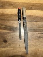 Feilen Set 2 Stk. Werkzeug Metall Holz gebraucht guter Zusta