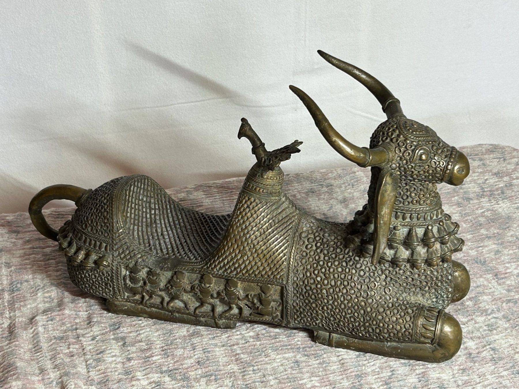 Sculture & Statue: Nandi "der Glückliche" / Buckelstier aus Bronze – Nuovo (secondo la descrizione) da Rocourt venduto da Vijay02 8