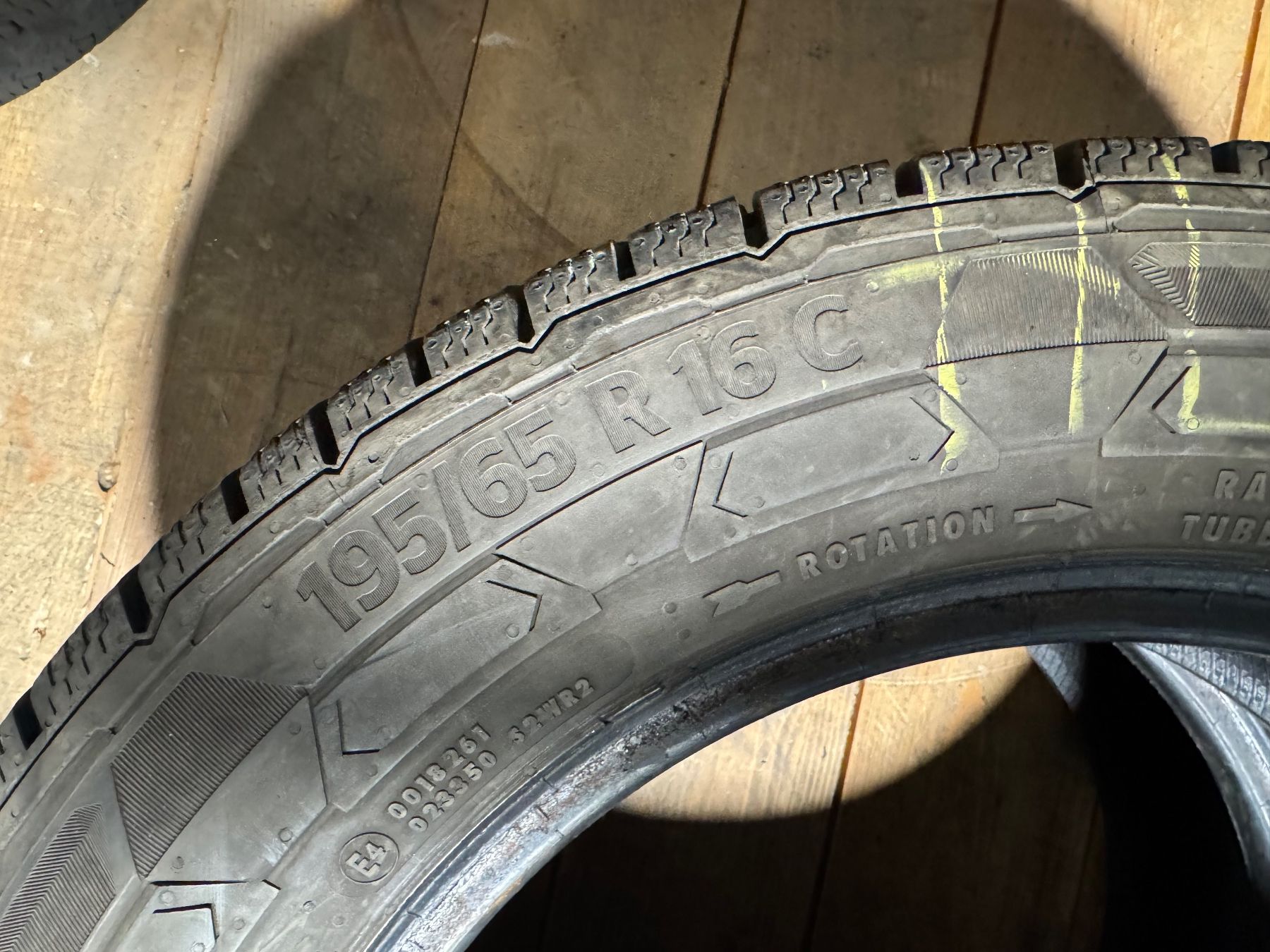 Continental Pneumatici & Ruote complete: Continental VanContact Winter 195/65R16C – Usato da Lyss venduto da spa_fc2c 1