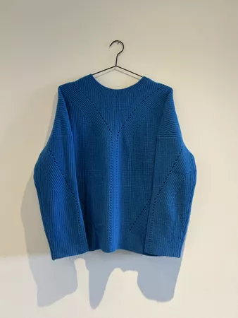 Maje Kaschmirpullover in Blau