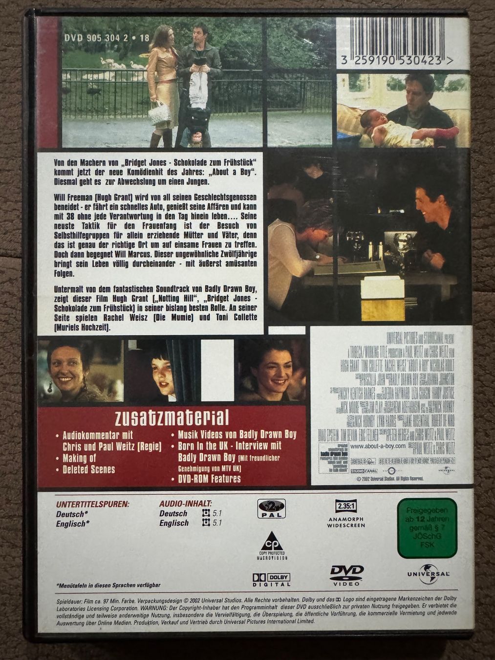 Tutti i DVDs: About a Boy – oder der Tag der toten Ente – Usato da Dietikon venduto da MuNathy 1