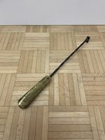 Langer vintage Schuhlöffel Stahl Messing geschmiedet 1950er