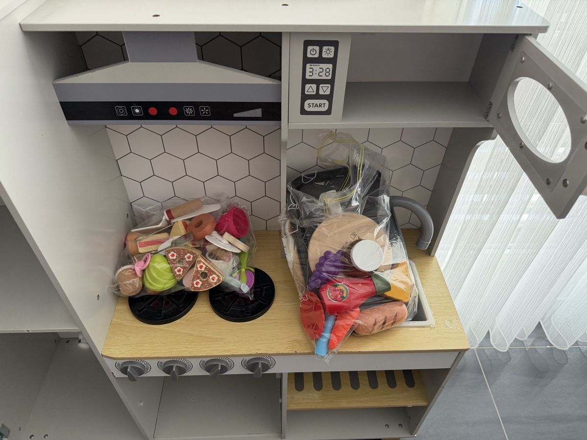 Cucine complete: Spielküche / Kinderküche mit Licht  – Usato da Biel/Bienne venduto da esan3 3