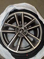 Audi originale Felgen mit neuen Winterreifen 