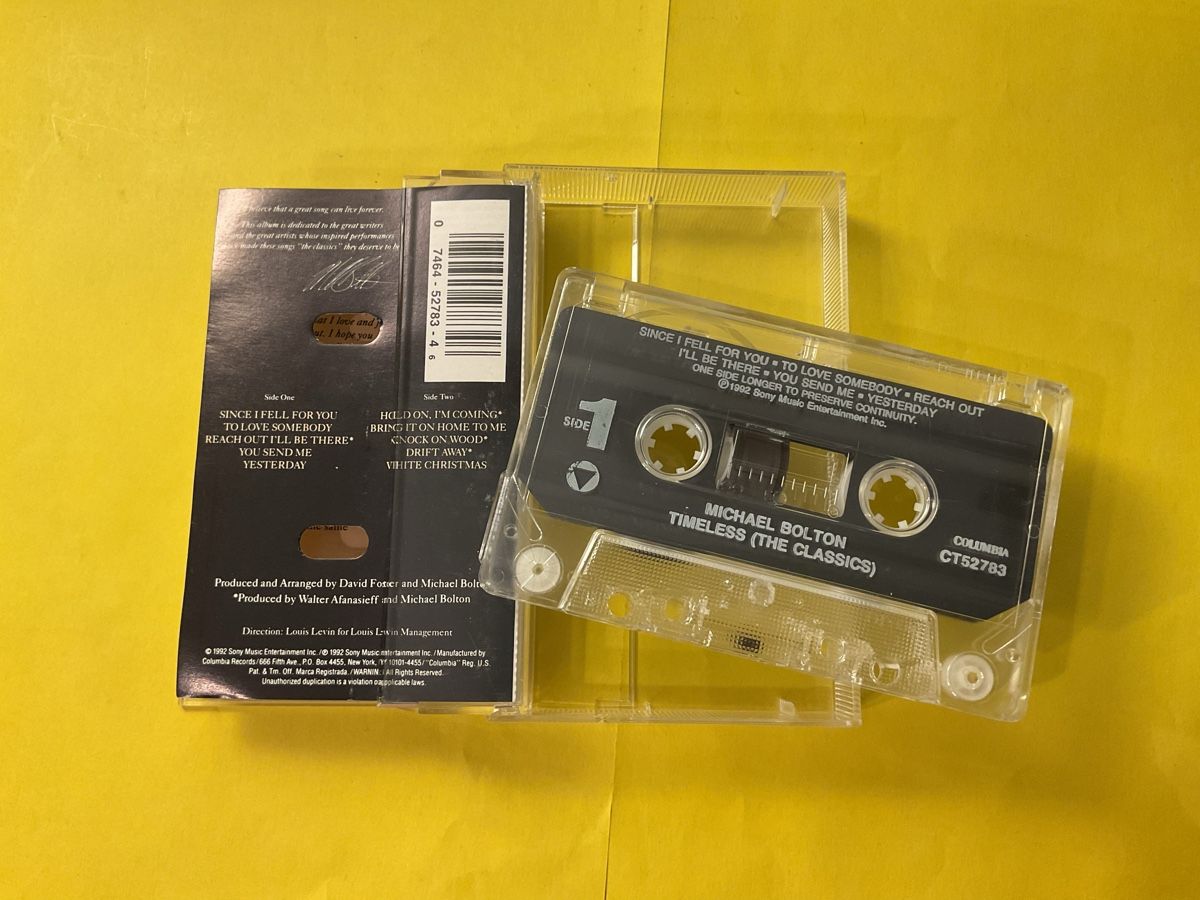 Musicassette: Michael Bolton - Timeless: The Classics, Musikkassette! – Usato da Steinach venduto da Quarkie 1