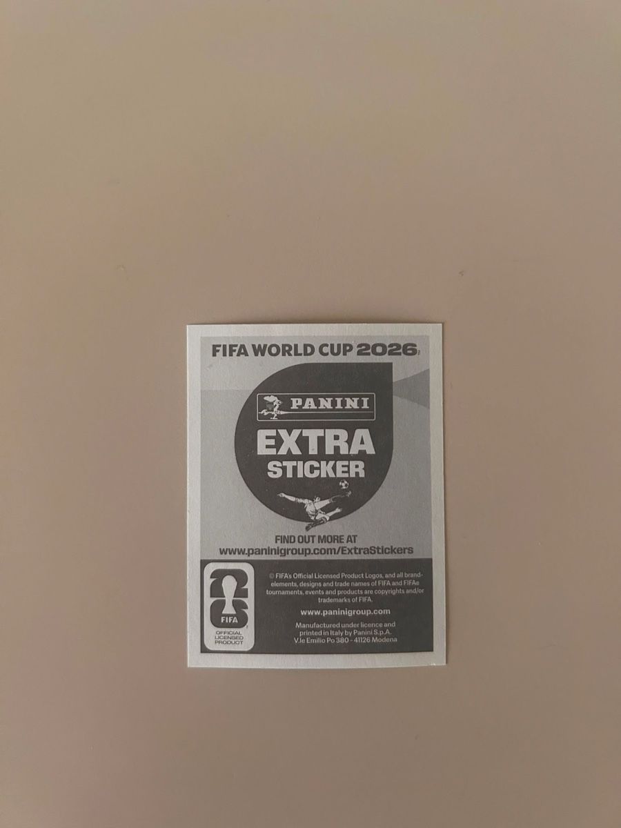 Panini Carte collezionabili: WM PANINI EXTRA STICKER – Nuovo e nell'imballaggio originale da Murgenthal venduto da iba_n7yj 1