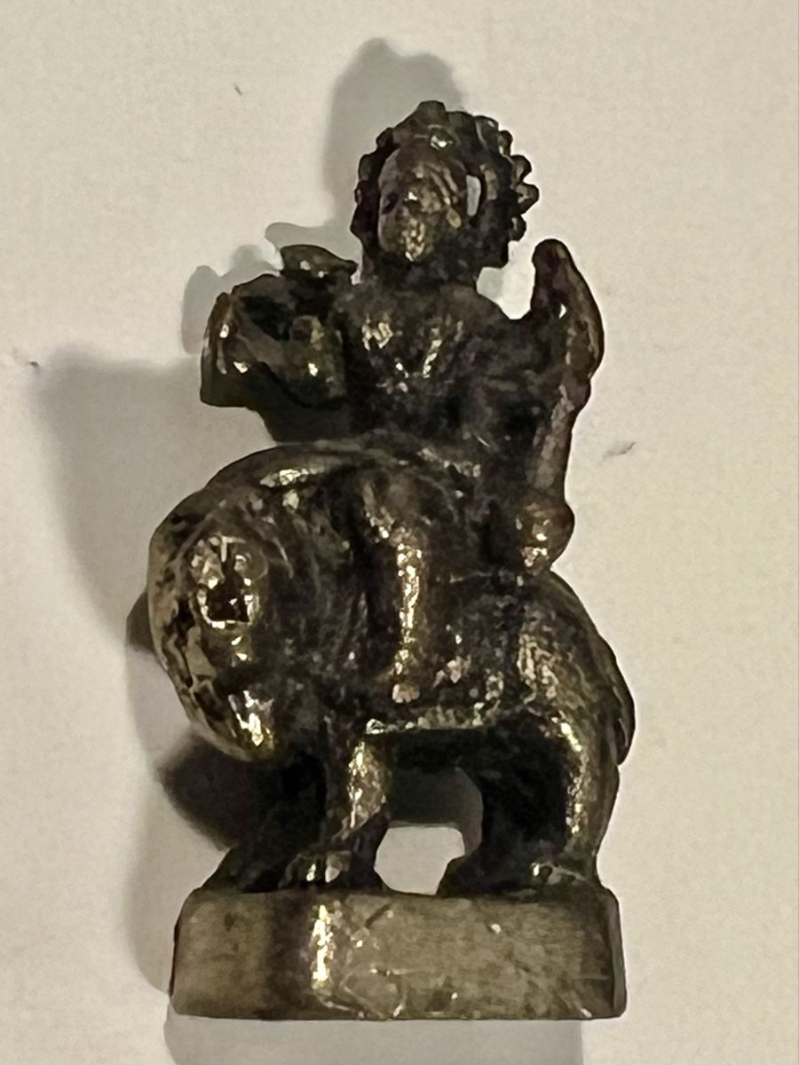 Statuette: Statuette Durga Miniature Bronze Inde Protection – Nuovo (secondo la descrizione) da Genève venduto da DELIRBEADS 5