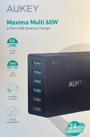 6 Port-Ladegerät USB-A 60 Watt