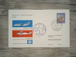 TR18 Enveloppe + Timbre Suisse 1966