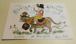 Neue Fundschätze Kunst Röbi Wyss original Zeichnung  Unikat