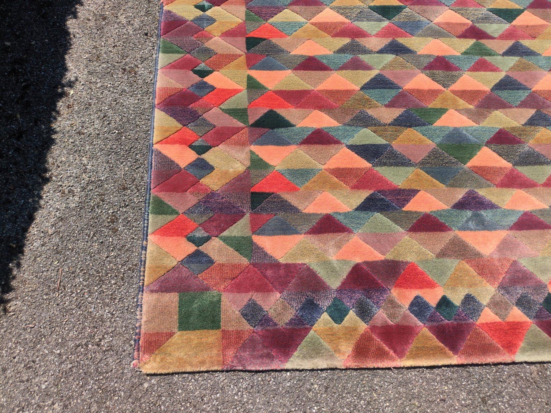 Missoni Tappeti: Seltener Luxor-Teppich von Missoni – Usato da Langenthal venduto da YElektra 4