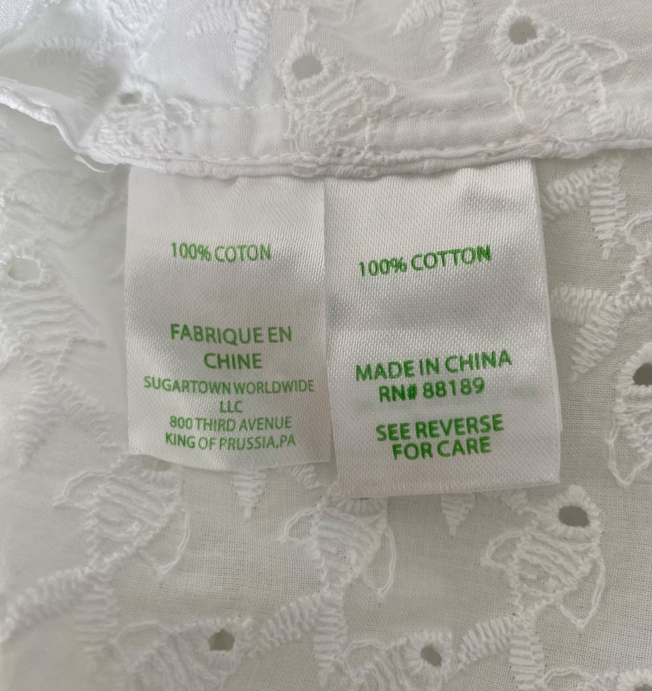 Blusen: Lilly Pulitzer Bluse aus Baumwolle Grösse M – Gebraucht aus Oberwil BL von Leni-Mischi 4