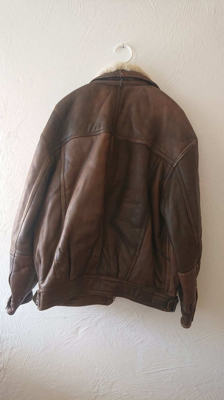 Giacche: Vintage Lederjacke braun Gr. 48 – Usato da Grenchen venduto da Zombiepolizist 1