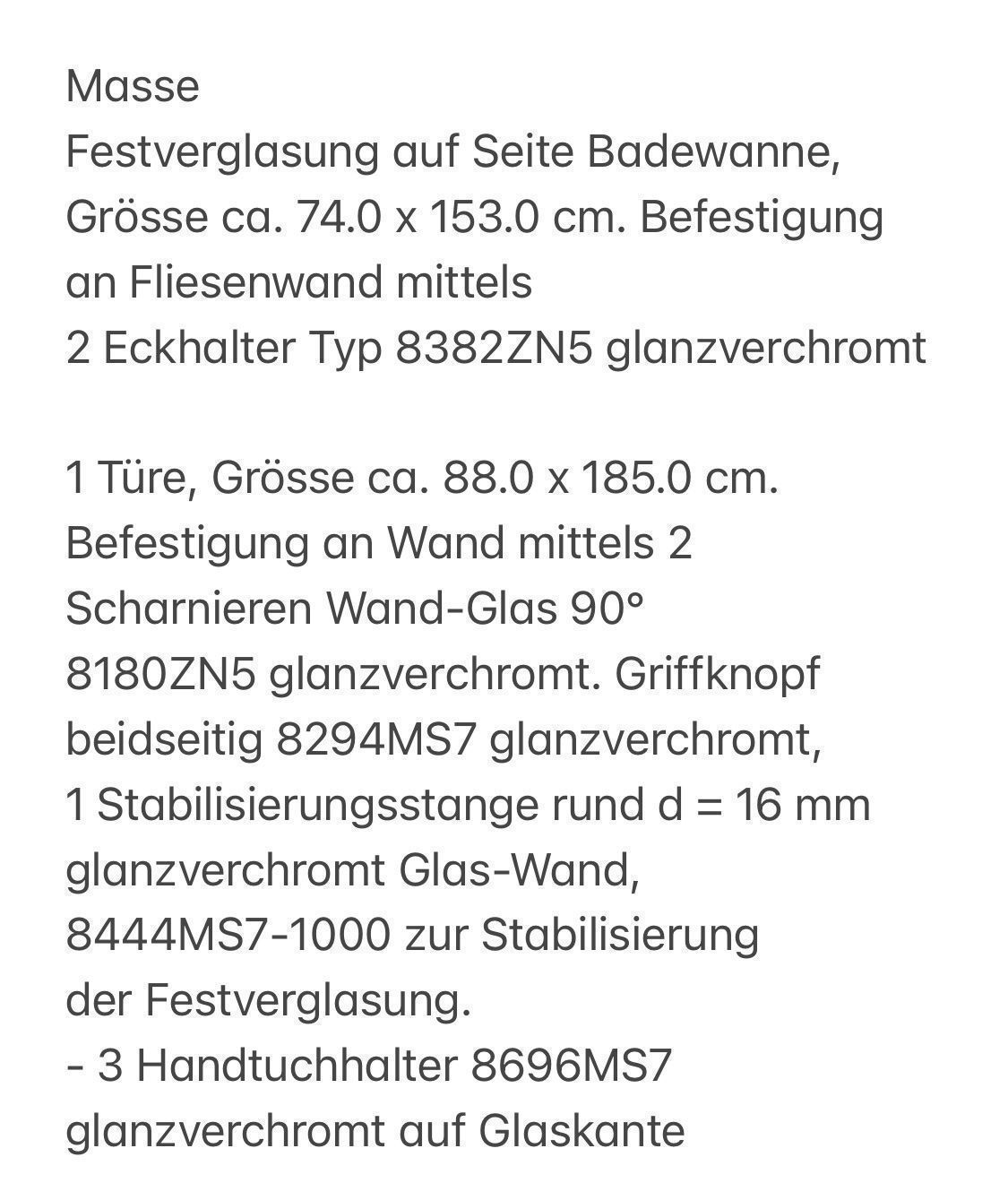 Duschen: Duschglas – Gebraucht aus Wichtrach von xSelpio007 6
