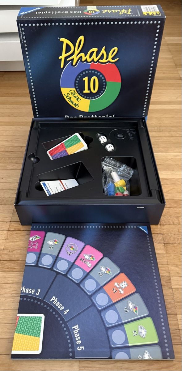 Ravensburger Giochi: PHASE10 / Das Brettspiel – Usato da Opfikon venduto da Luis144 2