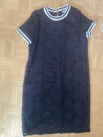Elegant Dark Blue Lace Dress | Perfect for Summer Evenings