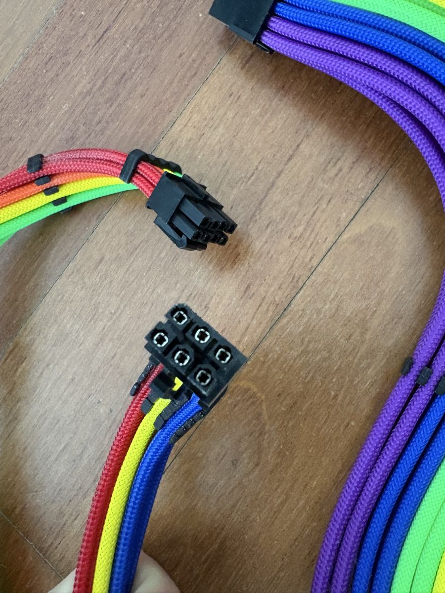 PC: Cablemod RGB sleeved cable extensions – Nuovo (secondo la descrizione) da Langnau am Albis venduto da man_zt2h 4