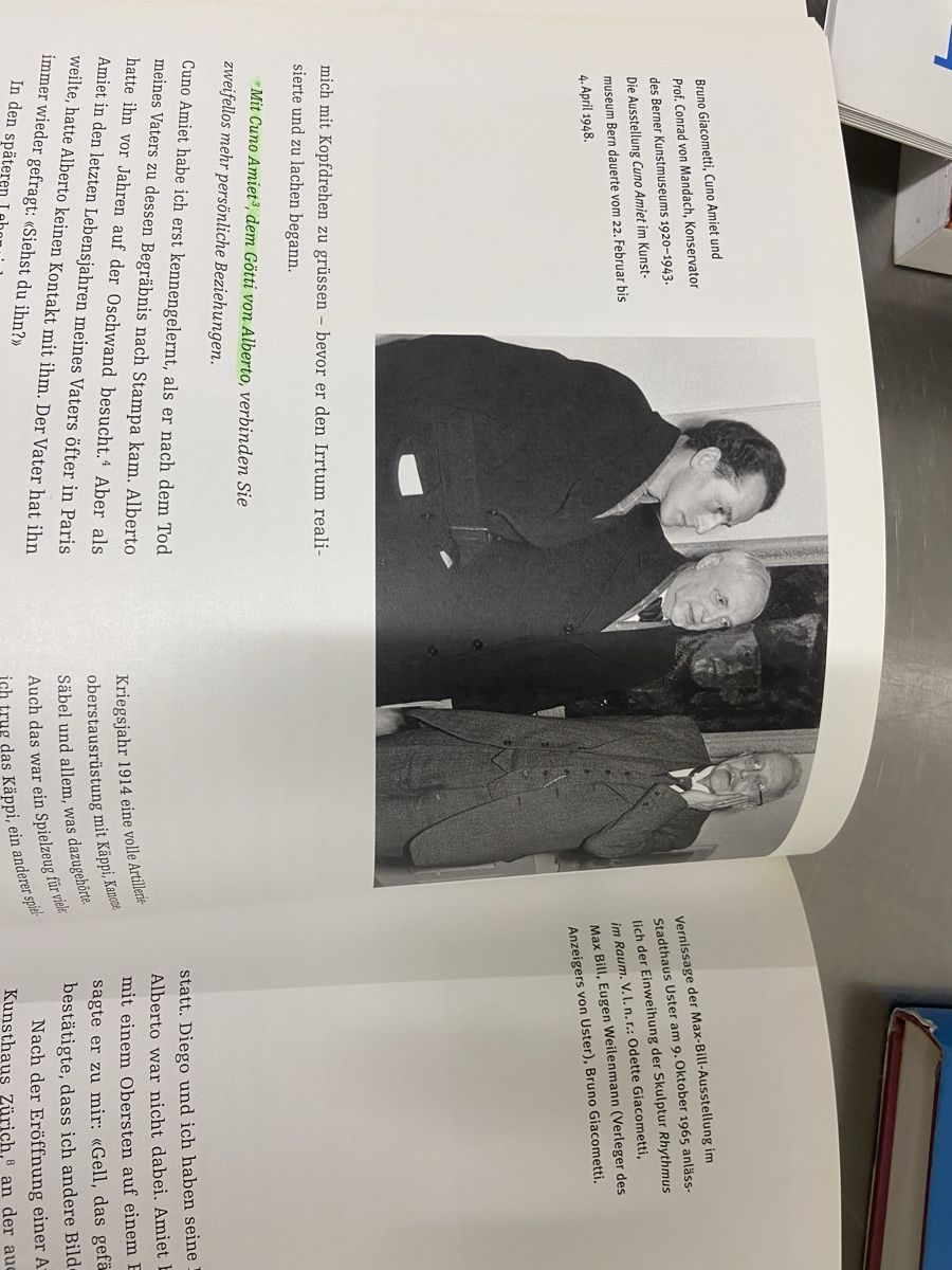 Libri: Bruno&Giovanni Giacometti Bücher  – Usato da Dietikon venduto da brocki-eyra 7