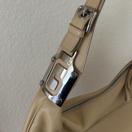 D&G dolce Gabanna Handtasche beige