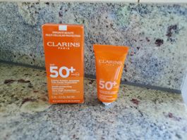 Neu Clarins Sonnencreme LSF 50+5ml Sommer Hautschutz OVP🏝🌞