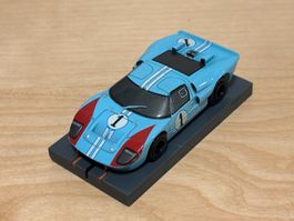 AFX Racing Ford GT40 #1 "Miles" bespielt, mit BDR-Chassis