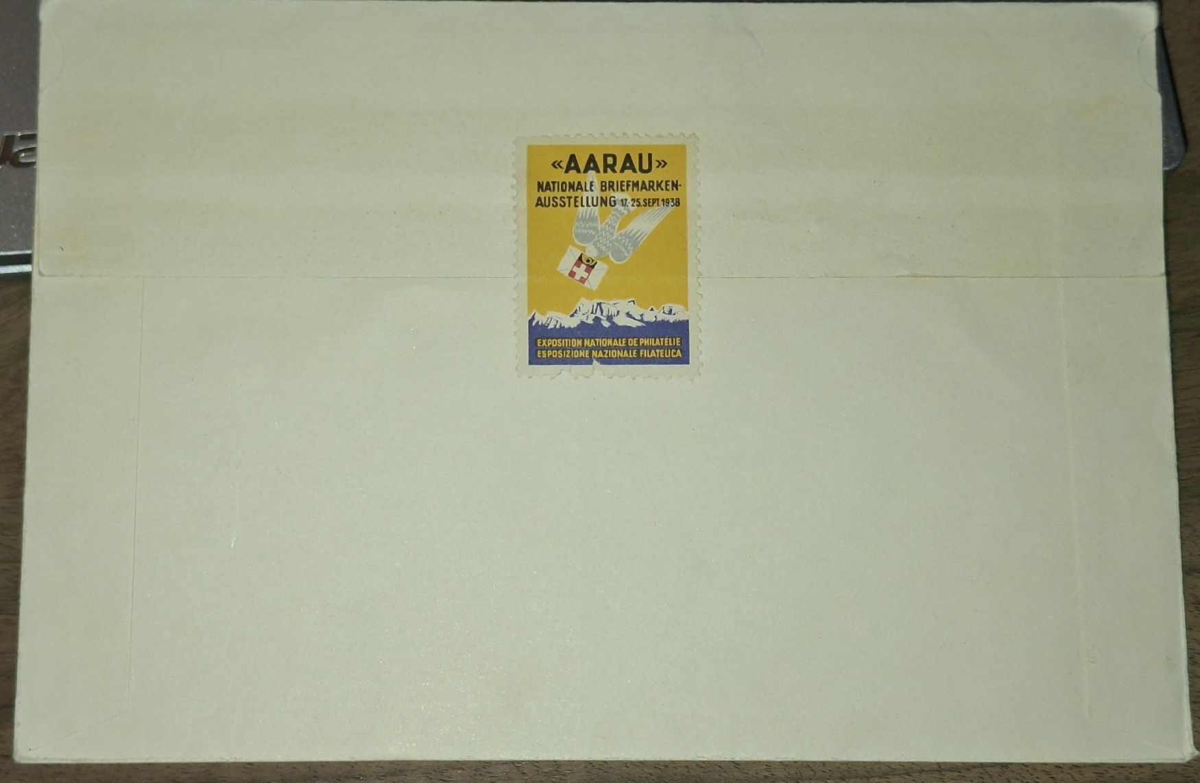 Tutti i francobolli: Aarau Brief 2 × Vign. 1938  – Usato da Balgach venduto da SIMEON27 1