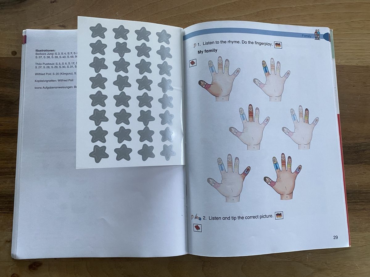 Libri: TING Buch Englisch Stars 1/2 Arbeitsheft Sprachen – Usato da Horw venduto da dreamsofacid 5