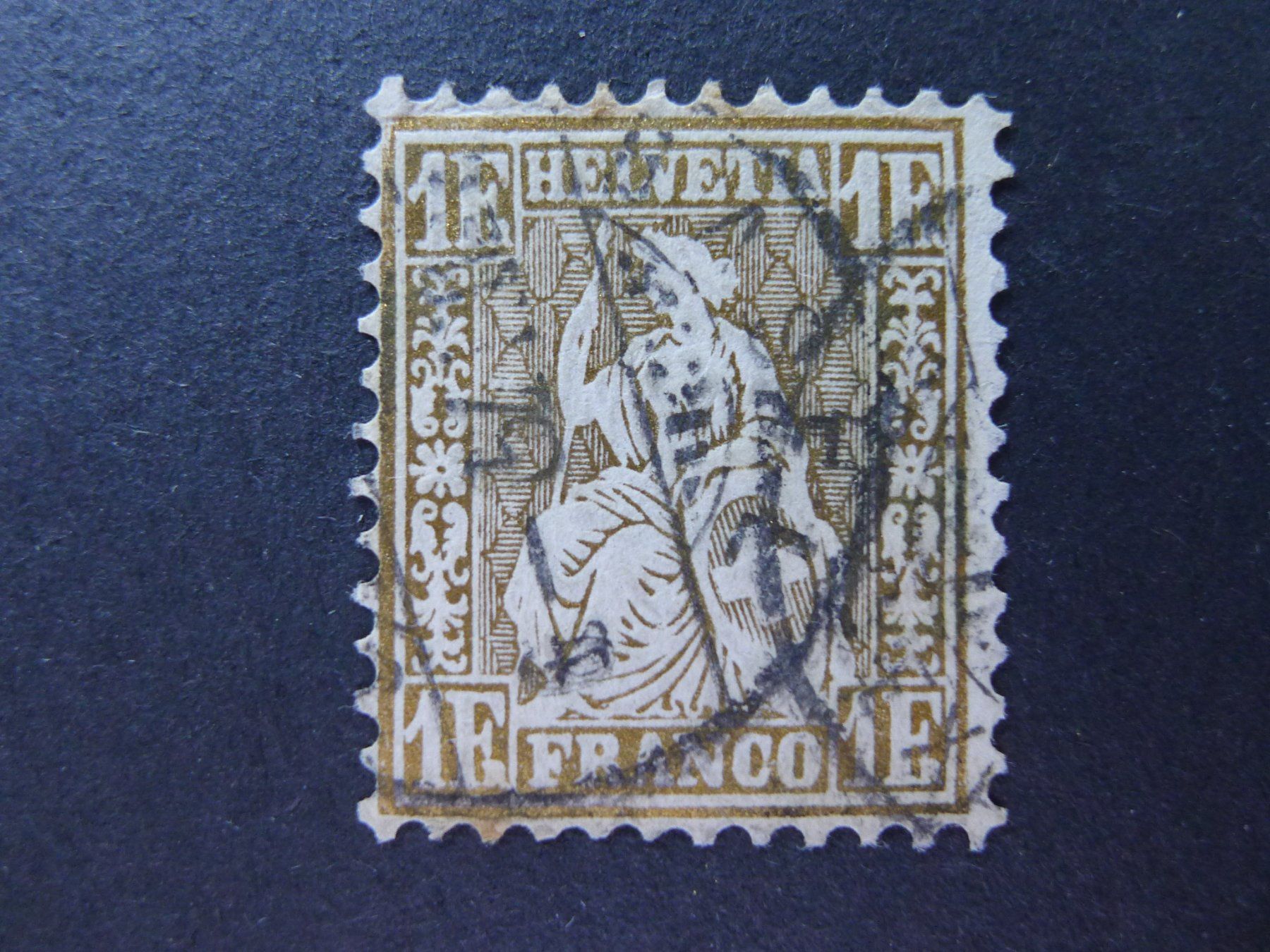 Tutti i francobolli: 1863 Nr. 36b mit Vollstempel von Basel – Usato da Dagmersellen venduto da wyss1982