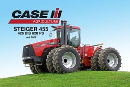 Blechschild-CASE IH STEIGER 455