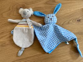 2 hochwertige Schmusetücher Koala und Hase (Happy Horse/Spie