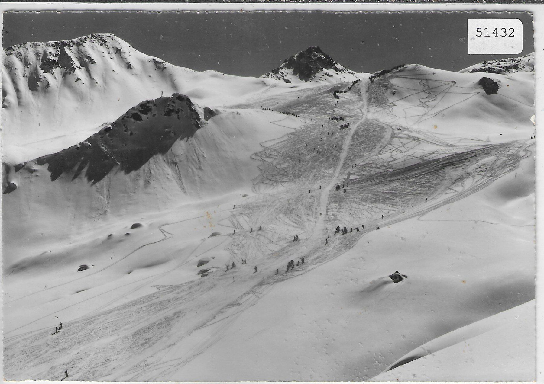 Cartes postales: Klosters - Derby-Schuss im Winter – Défectueux à Ettingen par Kartenplanet