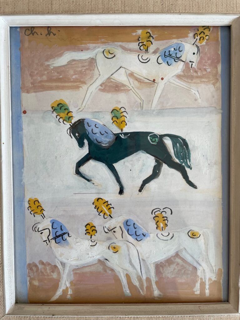 Dipinti: Wunderbare Rössli von Charles Hindenlang – Usato da Basel venduto da PAUL_ART