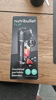 NutriBullet Flip Portable Blender Schwarz - Tragbarer Mixer