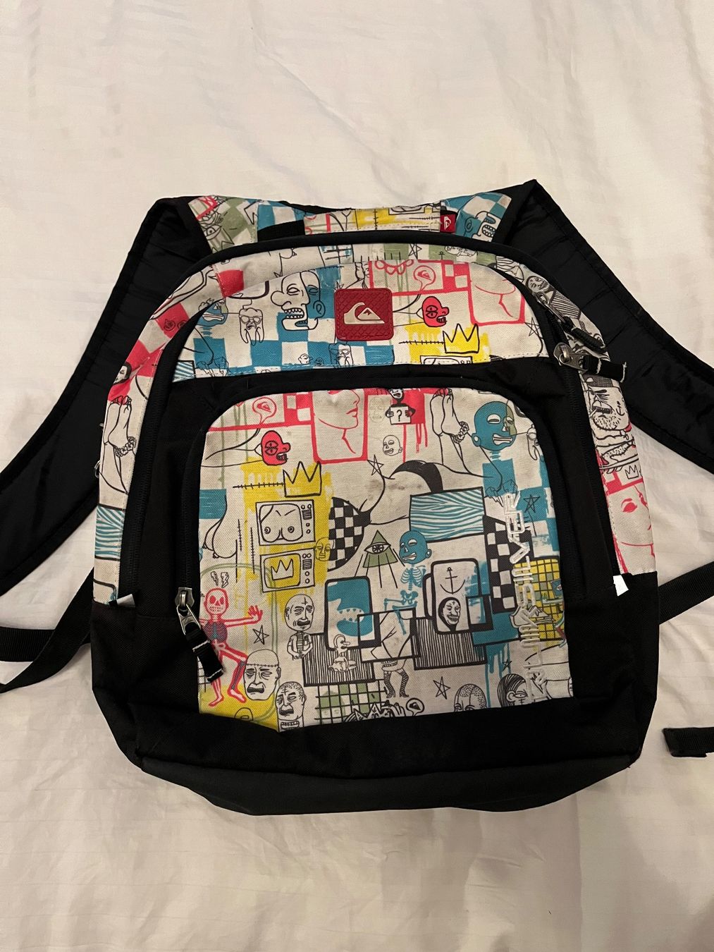 Quiksilver Rucksäcke: Quiksilver Rucksack, stylischer Schulrucksack – Gebraucht aus Luzern von Coocoo44