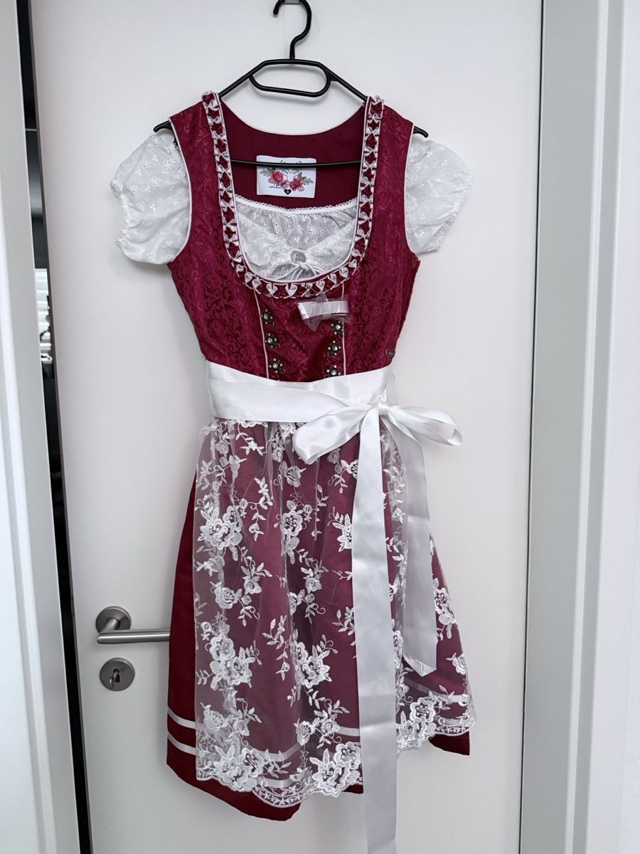 Vestiti: Wunderschönes Dirndl mit Schürze & Bluse/ neuwertig – Nuovo (secondo la descrizione) da Stüsslingen venduto da tanwag