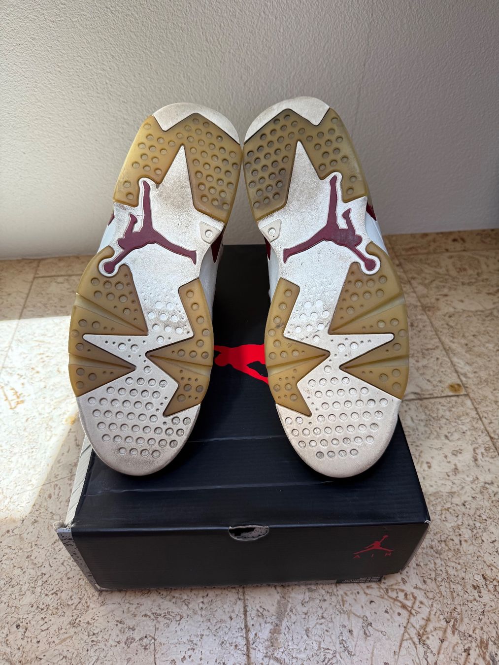 Jordan Scarpe da uomo: Jordan 6 Retro "Maroon" – Usato da Worb venduto da le_castor 6