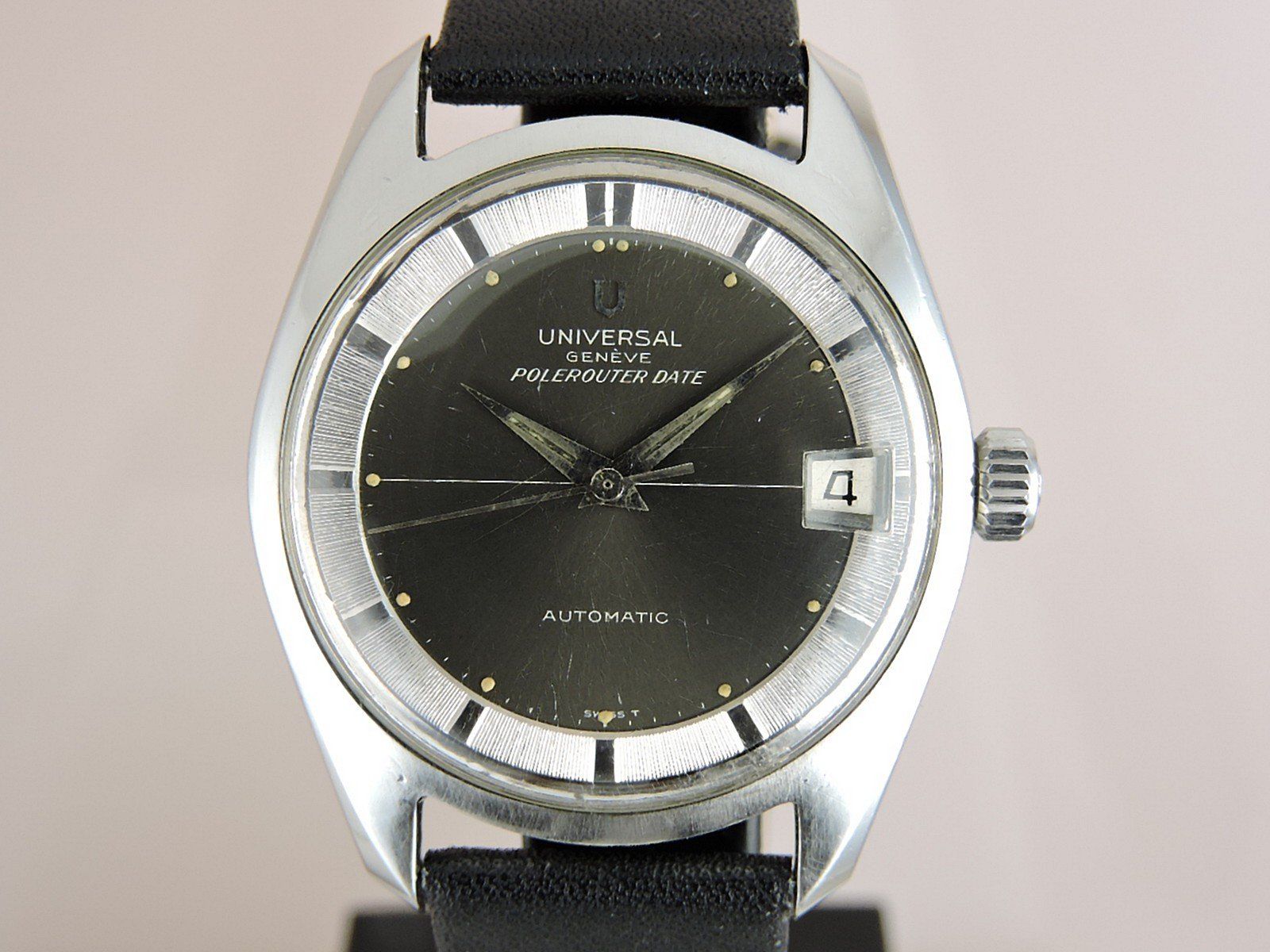 Universal Genève Orologi: 1966 Universal Genève Polerouter 869113-04 - Serviced – Usato da Bern venduto da Vintage-Oyster 3