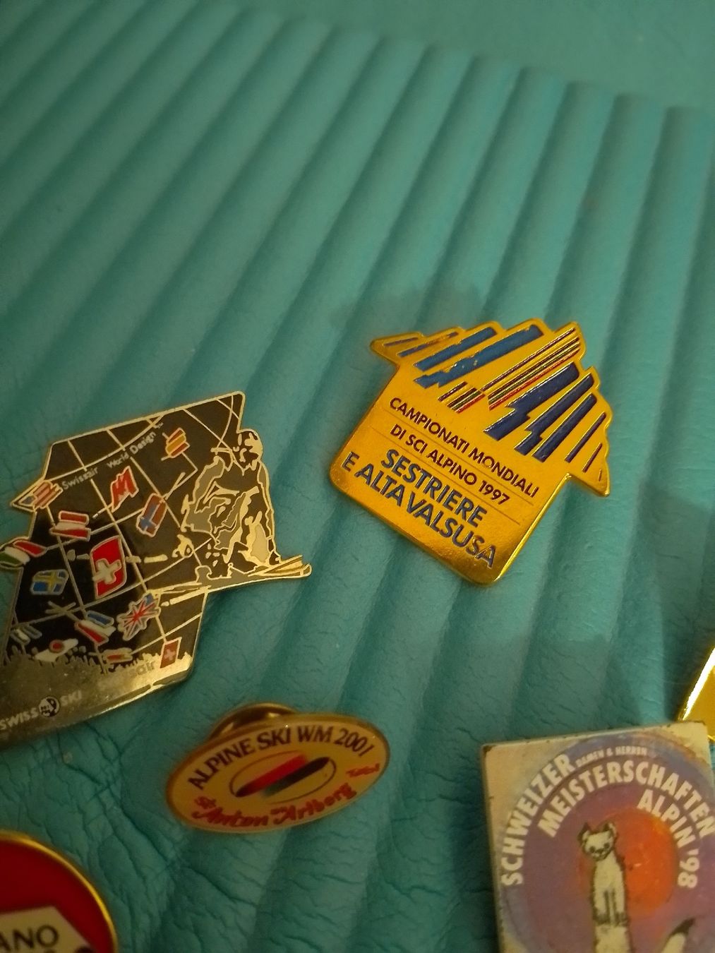 Placchette & Badge: 10 div Ski Pins – Usato da Erlenbach ZH venduto da Spinatkopf50 2