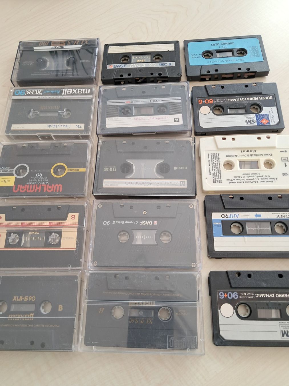 Kompaktkassetten: Lot divers cassette audio – Gebraucht aus moutier von Dupont50 5
