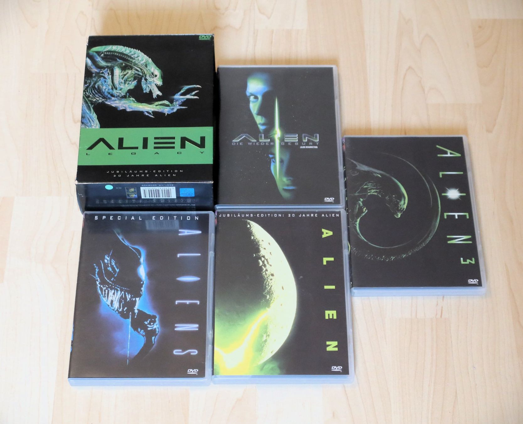 Alle DVDs: Alien DVD Sammlung – Gebraucht aus Niederbipp von