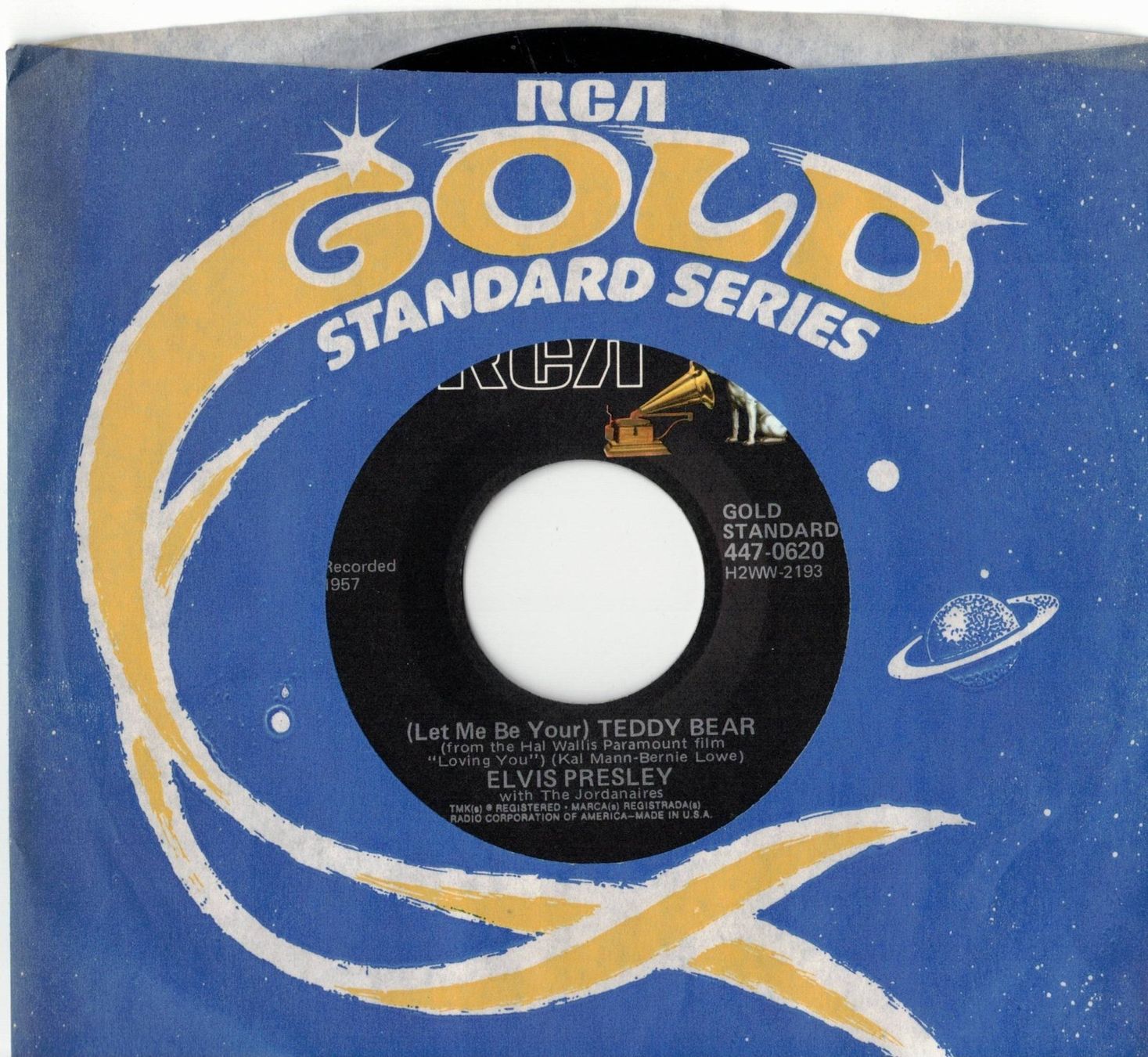 Schallplatten: Elvis Presley  --  Teddy Bear    Single7 – Gebraucht aus Oberwil (Dägerlen) von thealbum