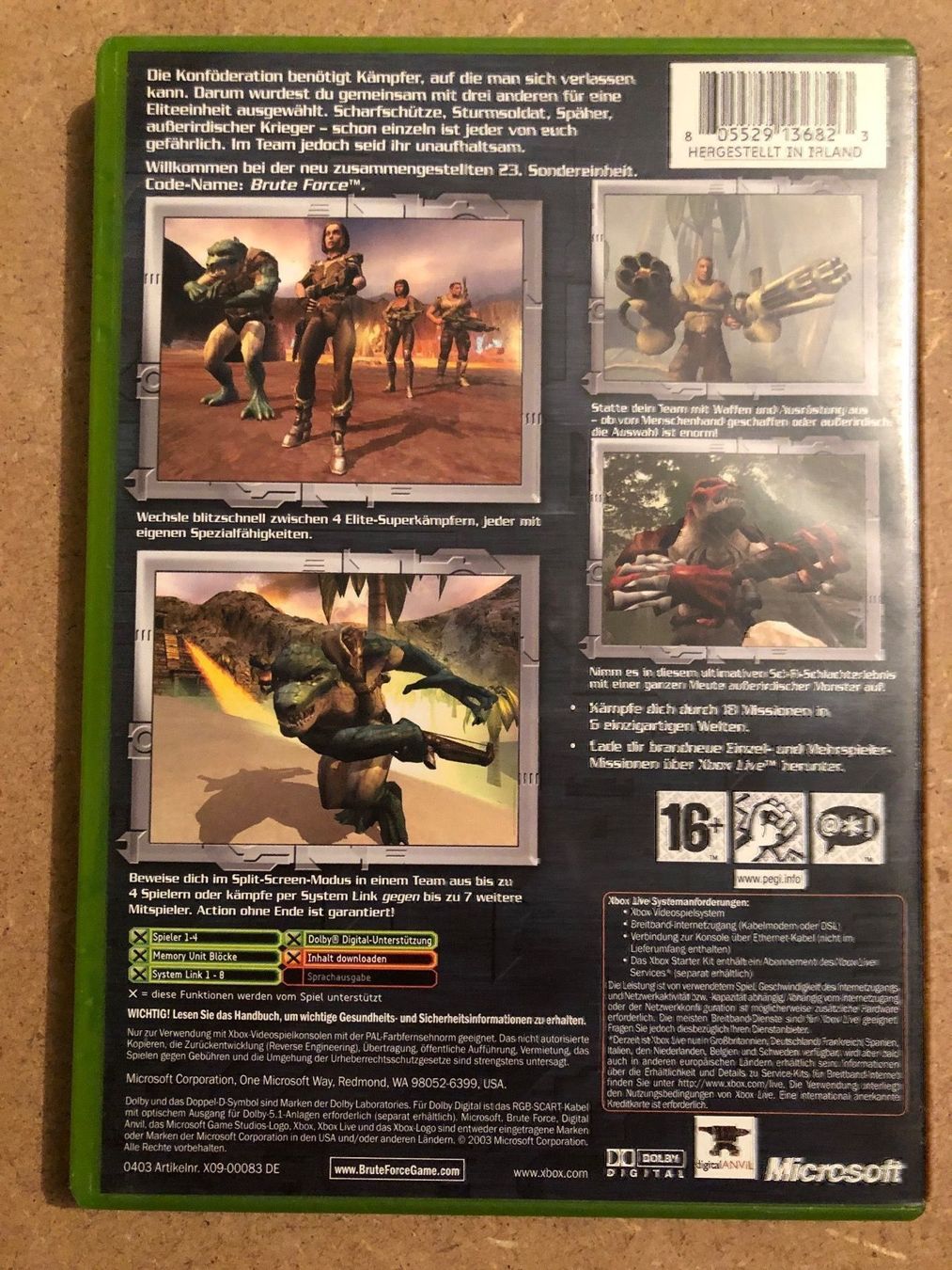 Giochi: Brute Force für Xbox – Usato da Kestenholz venduto da Mad18 1
