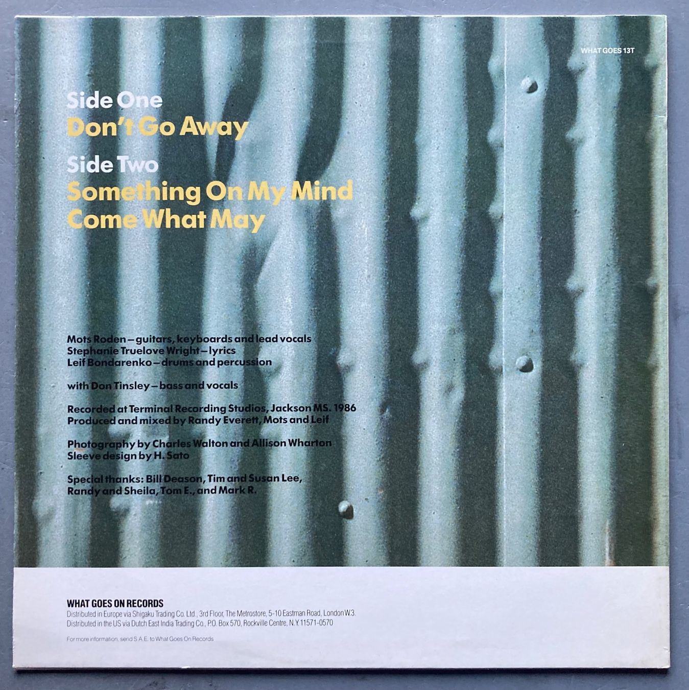 Dischi in vinile: PRIMITONS - DON'T GO AWAY – Usato da Poliez-Pittet venduto da Newtown-Records 1