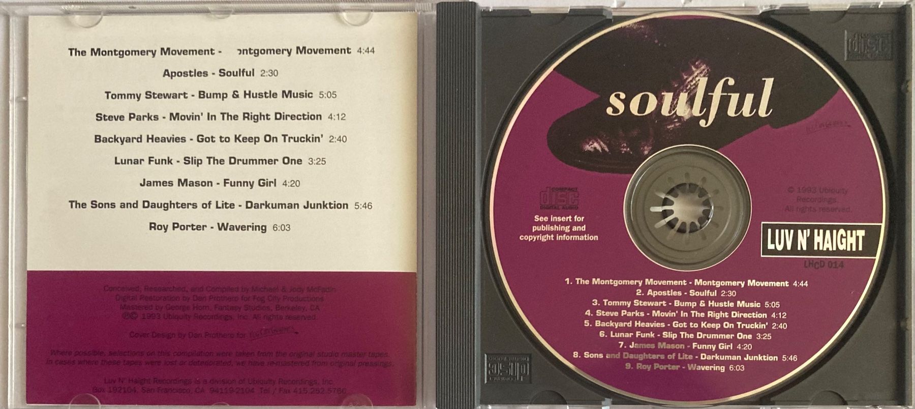 CDs: DIVERS ARTISTES - SOULFUL – Gebraucht aus Poliez-Pittet von Newtown-Records 2