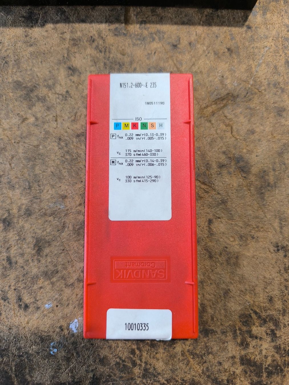 Sandvik Alle Werkzeuge: 3x Einstechstahl / Wendeplattenhalter inkl. Platten MP025 – Gebraucht aus Arbon von millpoint 4