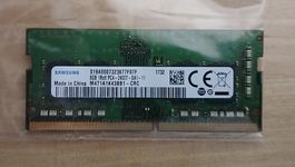 Samsung 8GB DDR4 - 1Rx8 PC4-2400T-SA1-11 (1732)